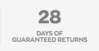28 days guaranteed return